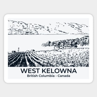 West Kelowna - British Columbia Magnet